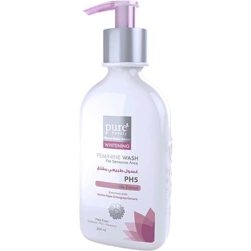 PURE BEAUTY WHITENING FEMININE WASH 200 ML