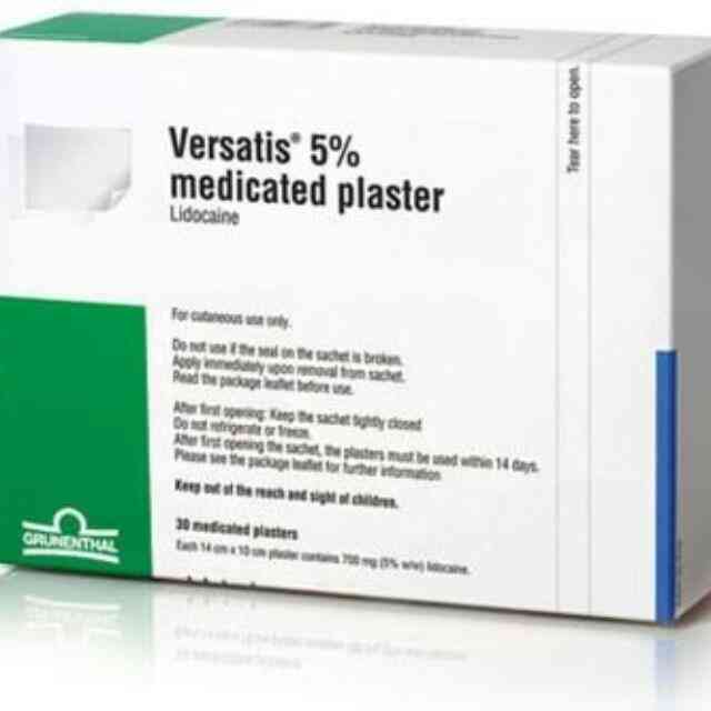 VERSATIS 700 MG MEDICATED 5 PLASTER