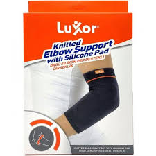 LUXOR KNITTED ELBW SUPPORT WITH SILICON PAD XL 106