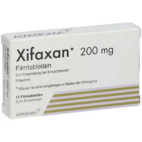 XIFAXAN 200 MG 12 F.C TAB