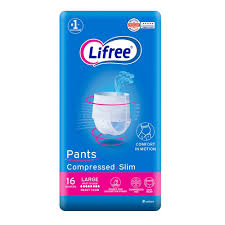 LIFREE SUPER ABSORBENCY CULLOTTE LARGE 3 X 16