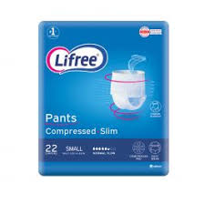 LIFREE HIGH ABSORBENCY CULLOTTE SMALL 2X22