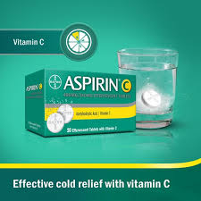 ASPIRIN EFFERV.WITH VIT.C 10 EFF TAB