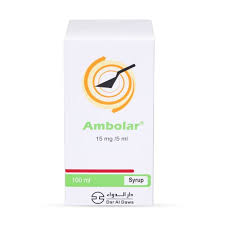 AMBOLAR 15 MG/5 ML SYRUP 100 ML