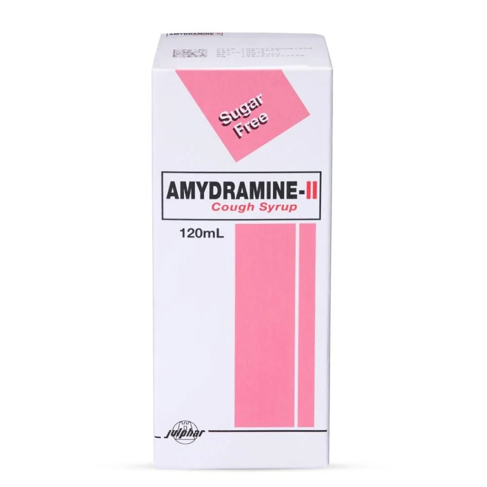 AMYDRAMINE II SUGAR FREE SYRUP 120 ML