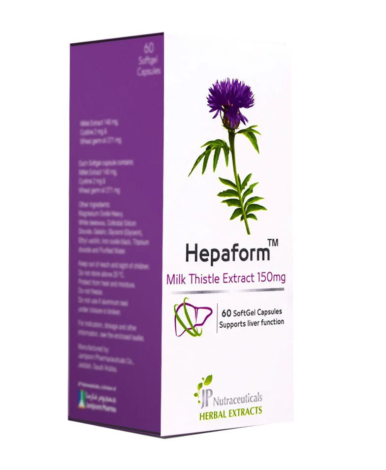 HEPAFORM 150 MG 60 CAP