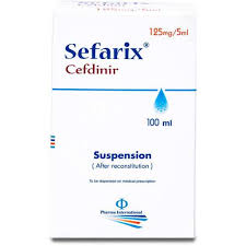 SEFARIX 125MG / 5 ML SUSP 100 ML