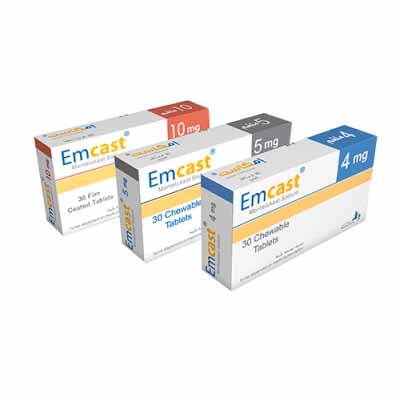 EMCAST 5 MG 30 CHEWABLE TAB