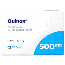 QUINOX 500 MG 10 TAB