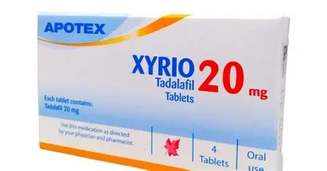 XYRIO 20 MG 4 TAB