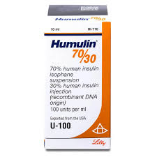 HUMULIN 70/30 100U/ML