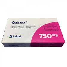 QUINOX 750 MG 10 TAB