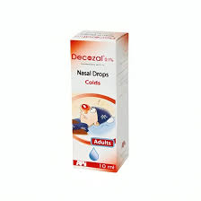 DECOZAL 0.1%  ADULT NASAL DROPS 10 ML