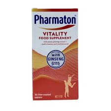 PHARMATON VITALITY 30 TABLETS
