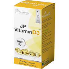 JP VITAMIN D3 1000 IU 90 CAP