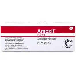 AMOXIL 500 MG 20 CAP