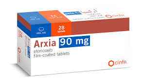 ARXIA 90 MG 28 TAB