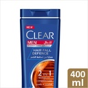 CLEAR SHAMPOO HAIR FALL DEFENSE MEN 400 ML