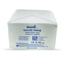 شاش قطع معقم 4*4 10 سم * 10سم