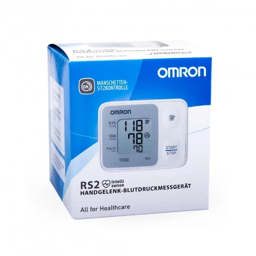 OMRON WRIST BLOOD PRESSURE MONITOR RS2 6121