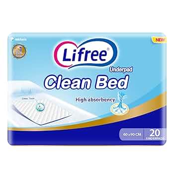 LIFREE CLEAN BED UNDERPAD 4 X 20