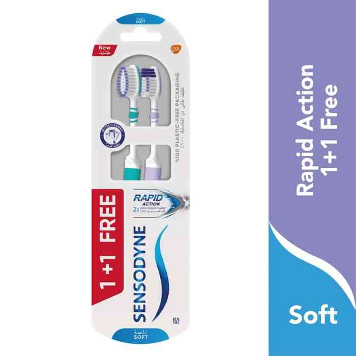 SENSODYNE RAPID ACTION 1 + 1 FREE SOFT