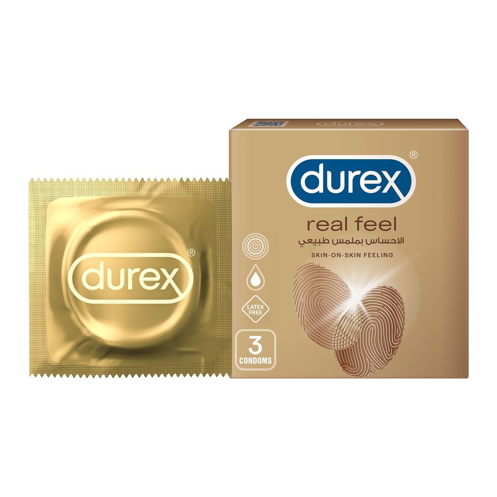 DUREX REAL FEEL 3 CONDOM