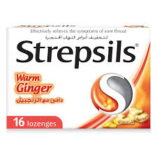 STREPSILS WARM GINGER 16 LOZE