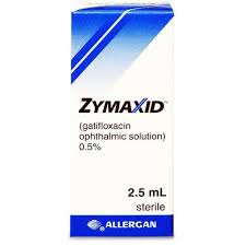 ZYMAXID 0.5 % EYE DROP 2.5 ML
