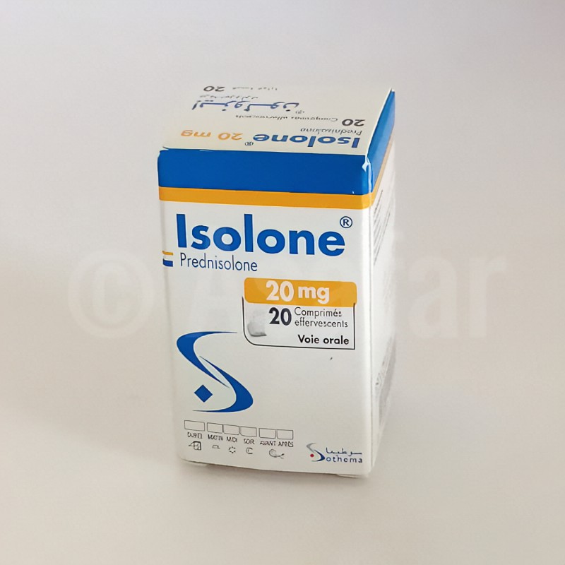 ISOLONE 20MG 20TAB