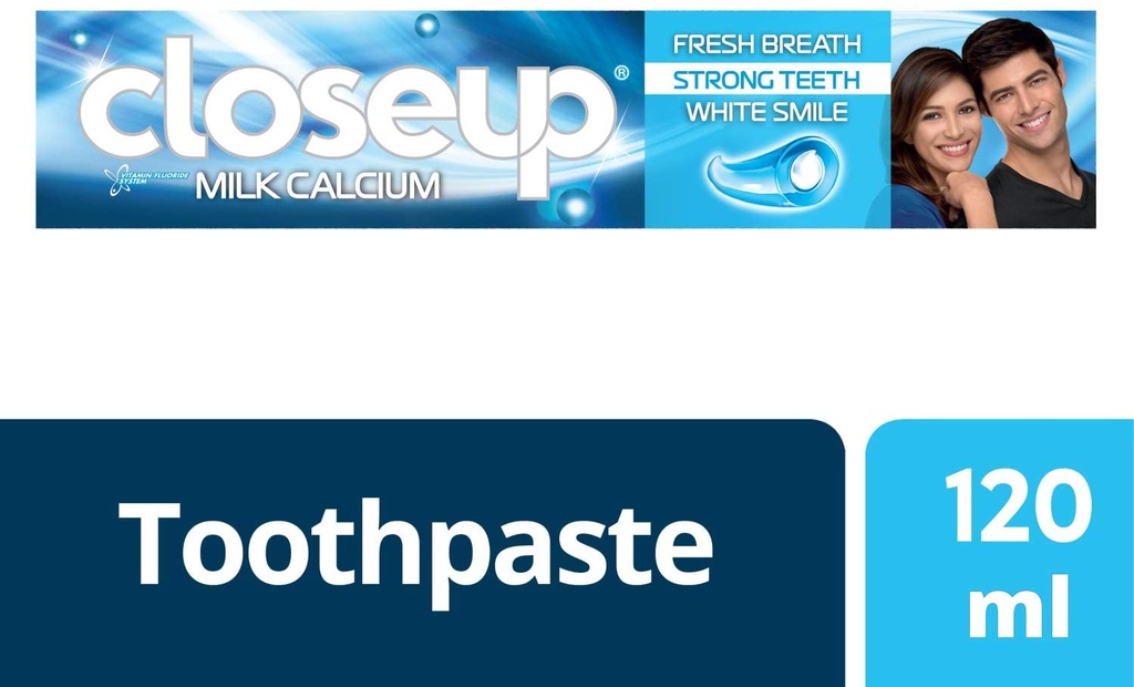 كلوس اب ميلك كالسيوم 120 مل معجون اسنان