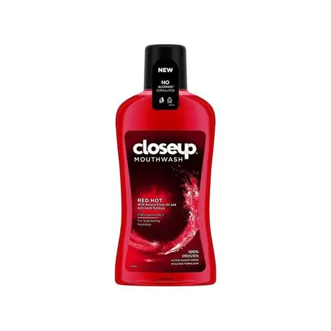 CLOSE UP RED HOT MOUTH WASH 500 ML