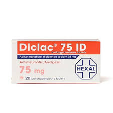 DICLAC 75 MG ID 20 TAB