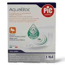PIC AQUABLOC PLASTER 10 X 8 CM 5 PCS
