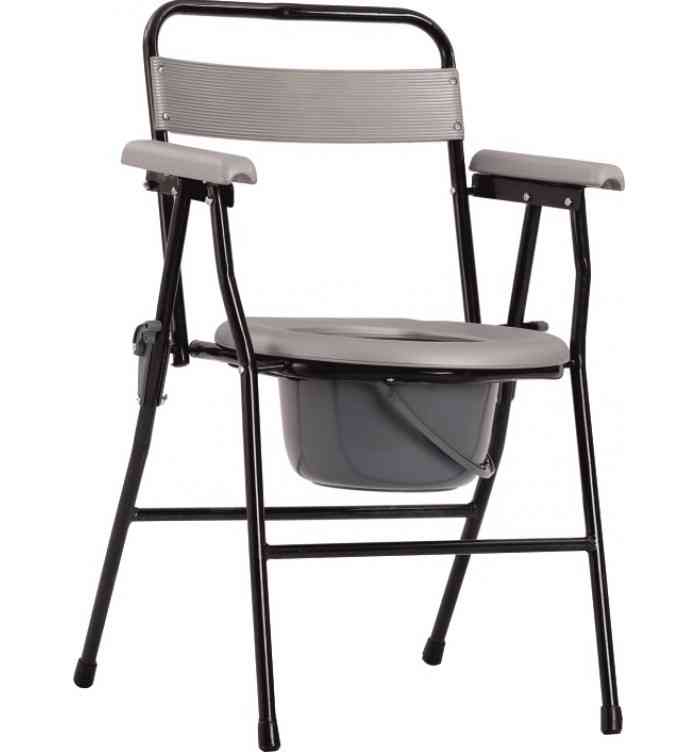 COMMODE CHAIR 710 FS  899 --gray cushion