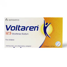 VOLTAREN 12.5 MG 10 SUPP