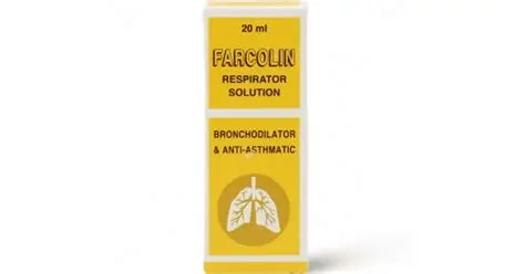 FARCOLIN RESPIRATOR SOLUTION 20 ML