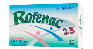 ROFENAC 25 MG 10 SUPPOSITORY