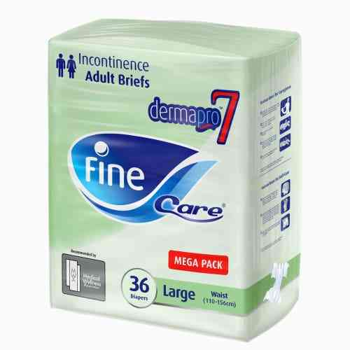 FINE CARE ADULT LARGE 3X36 1 Pack