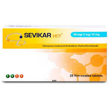 SEVIKAR HCT 40/5/25 MG 28 F.C TAB