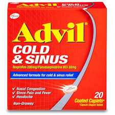ADVIL COLD AND SINUS 20 CAPLET