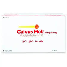 GALVUS MET 50/ 850 MG 60 TAB