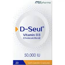 D-SEUL VITAMIN D3 50000 IU 8 CAP