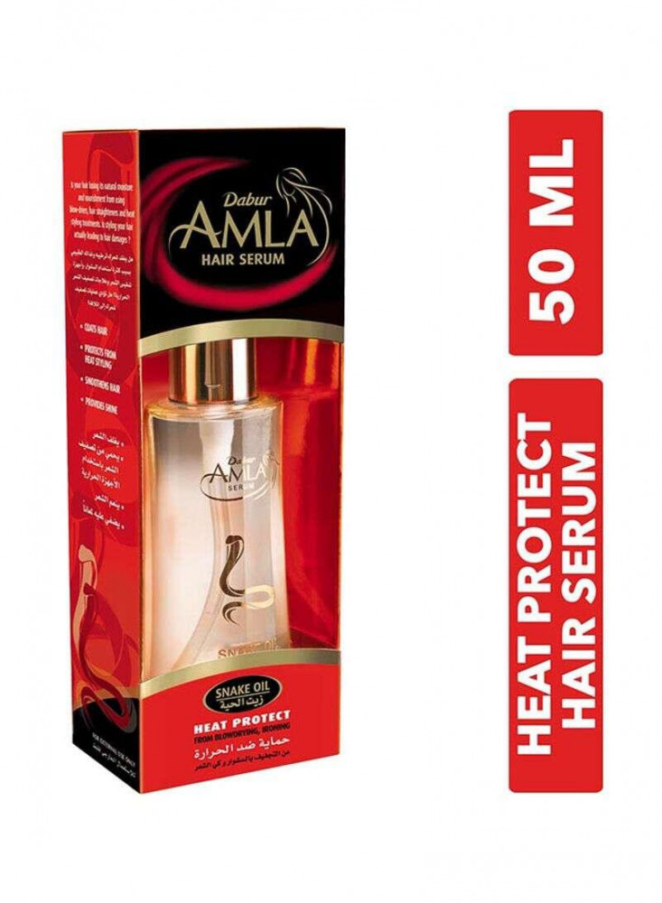 DABUR AMLA SNAKE OIL HEAT PROTECT SERUM 50 ML