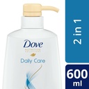 DOVE  DAILY CARE 2 IN 1 600 ML