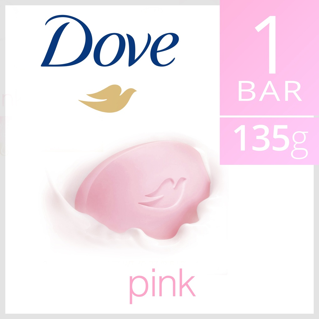 DOVE CREAM BAR SOAP PINK 135 G