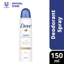 DOVE ORIGINAL SPRAY (150) ML