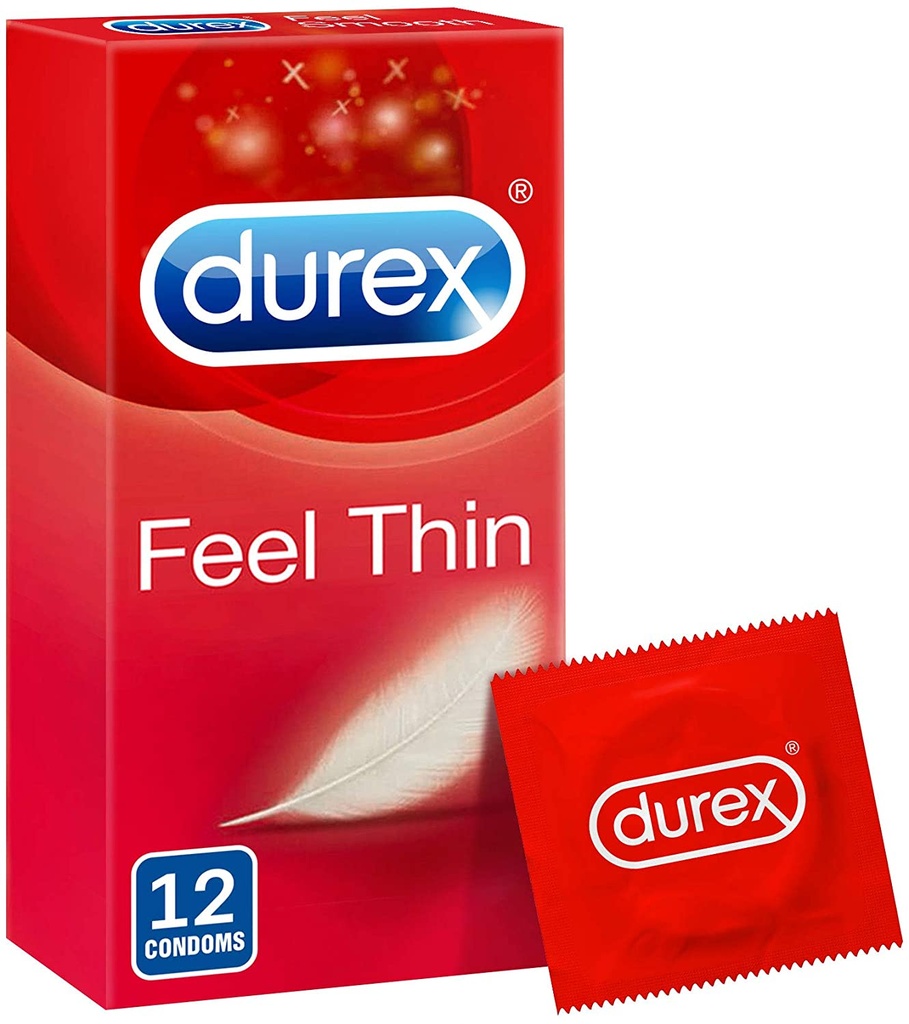 DUREX FEEL THIN 12 PCS CONDM