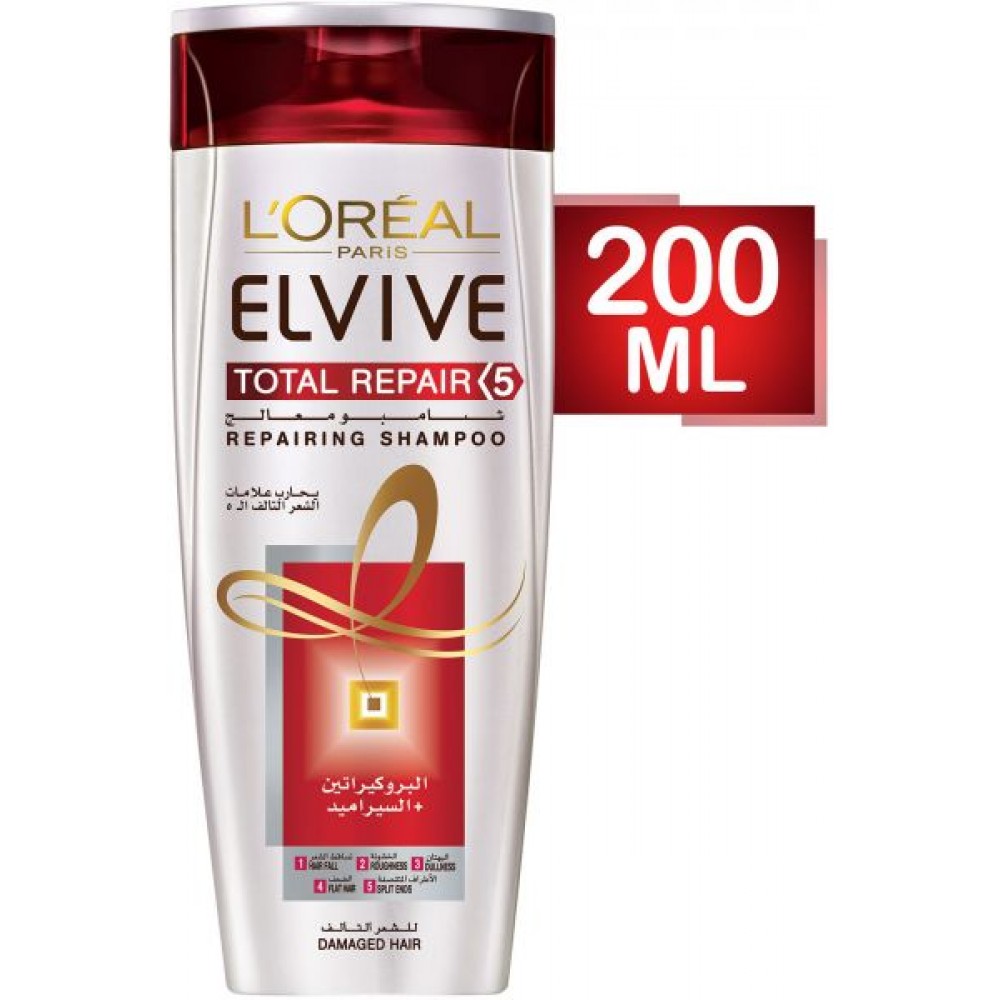 ELVIVE SHAMPOO TOTAL REPAIR 5 DAMAGED HAIR 200 ML