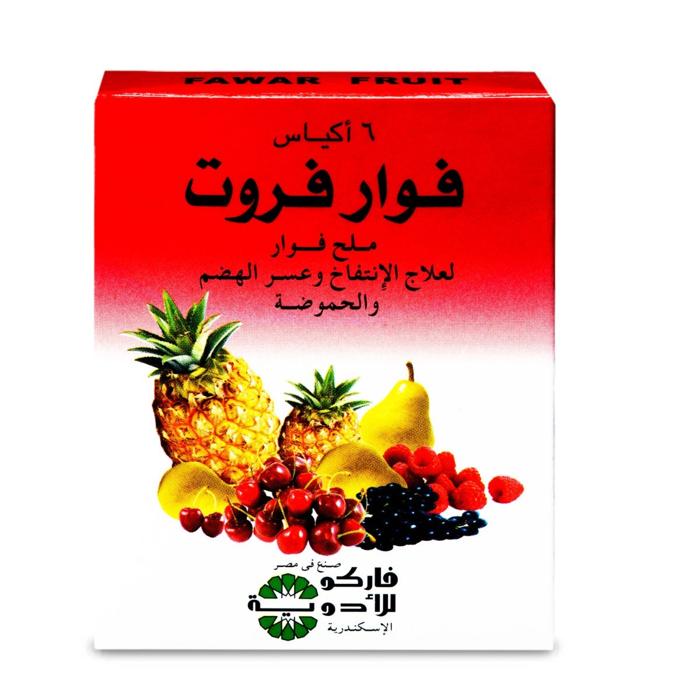 فوار فروت اكياس 5غم